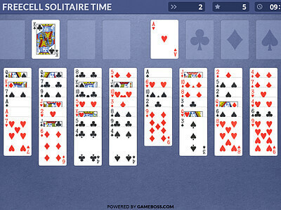 FREECELL SOLITAIRE TIME - Play this Free Online Game Now