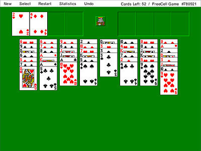 Free Cell Solitaire - Thinking games 