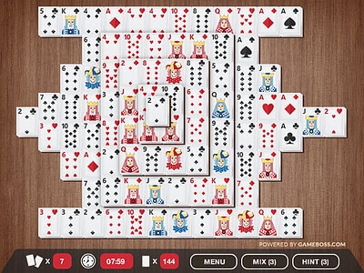 Play Klondike Solitaire by GameBoss, online solitaire klondike 