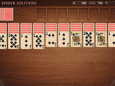 Play Spider Solitaire 4 Suits Classic