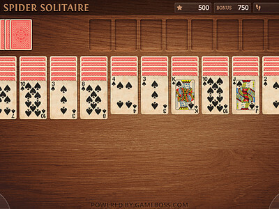 How to Play Spider Two Suits Solitaire 