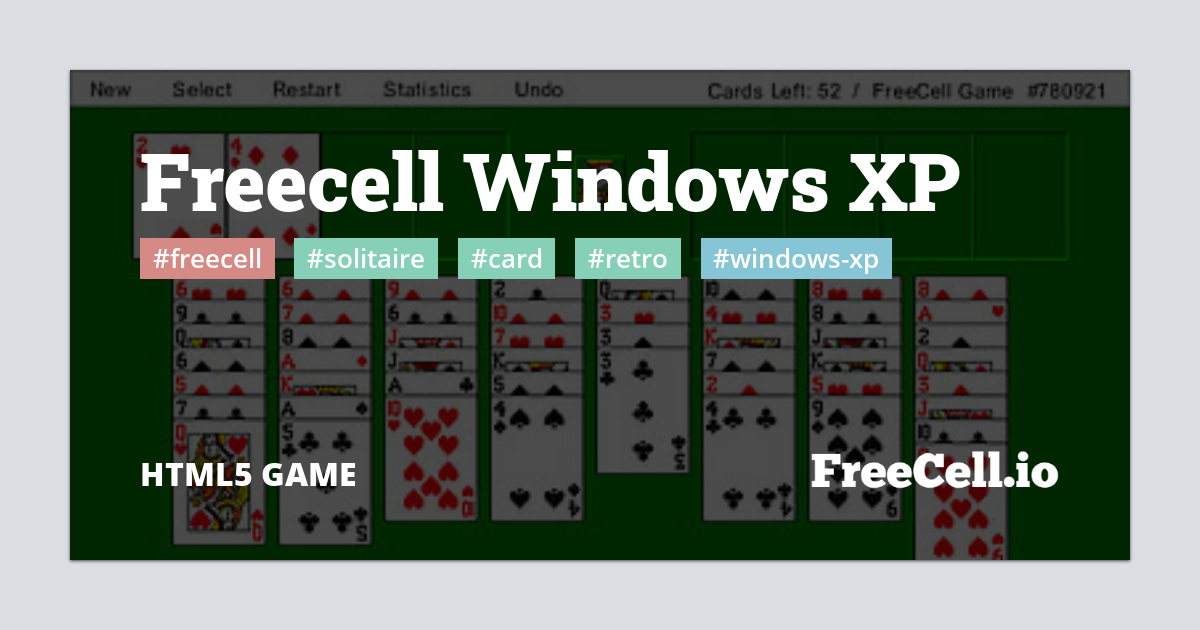 Play Freecell Windows XP