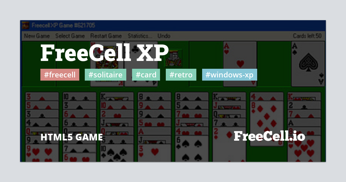 FreeCell XP Play Classic Card Game Online FreeCell XP Play Classic Card Game Online