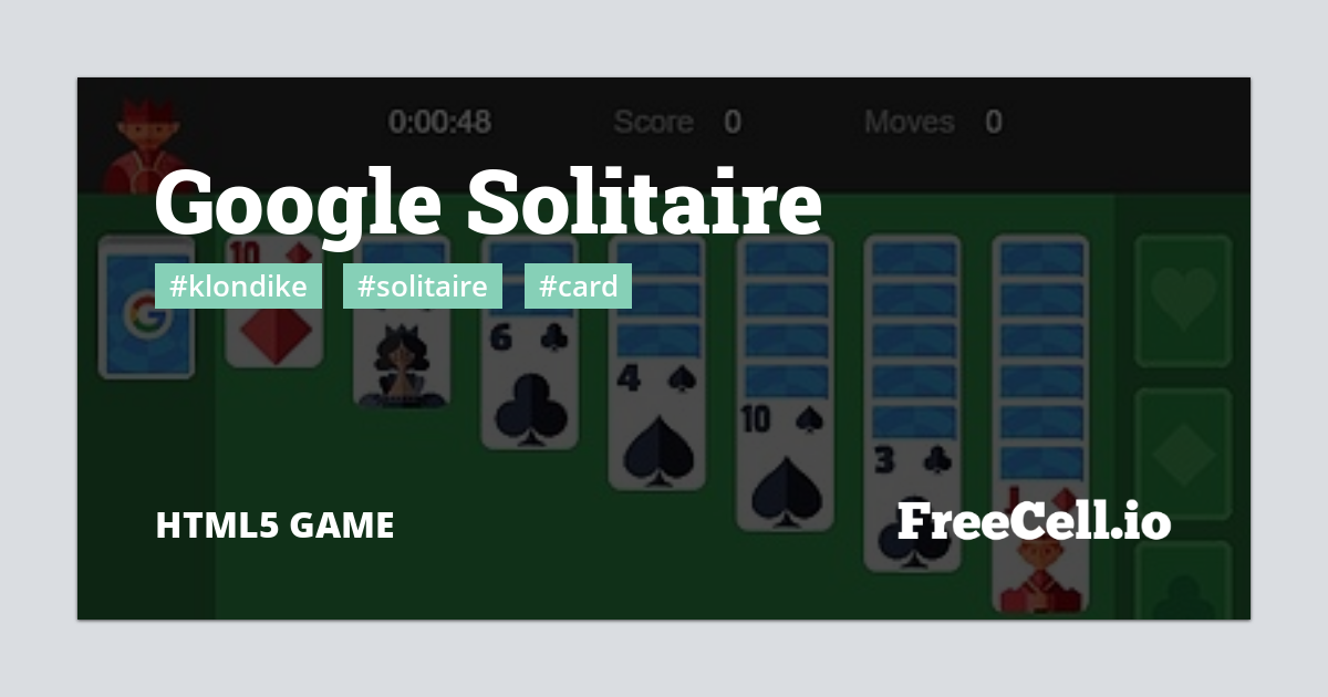 GOOGLE SOLITAIRE - Play this Free Online Game Now