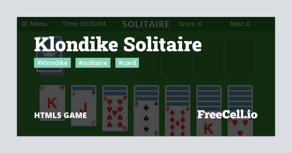Play Klondike Solitaire By Gameboss Play Klondike Solitaire By Gameboss