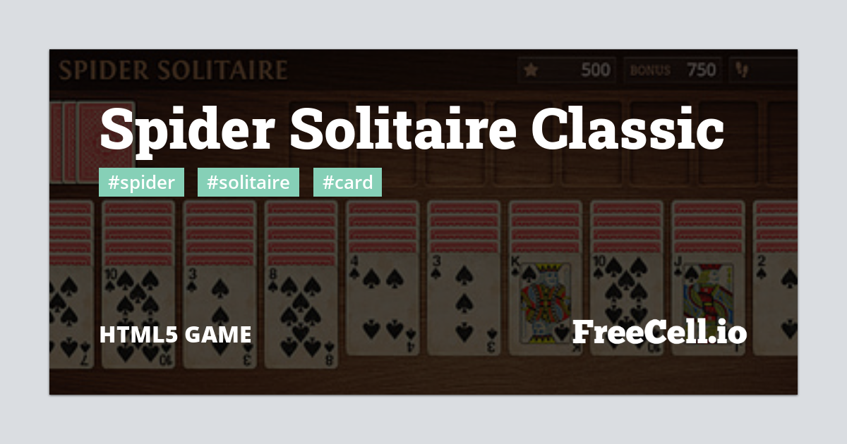 🕹️ Play 4 Suits Spider Solitaire Game: Free Online Classic